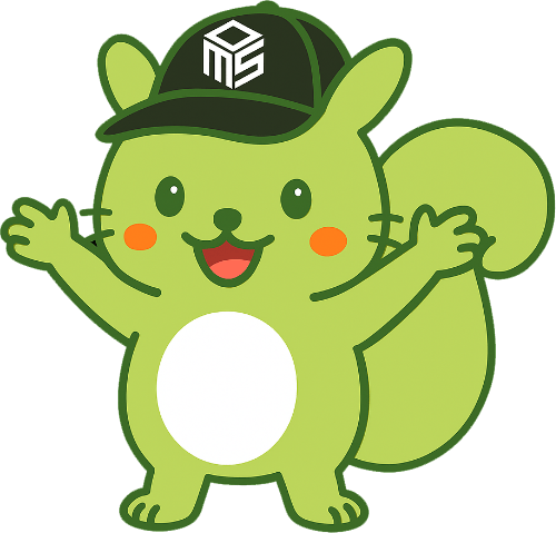 両手をあげるころがるくん