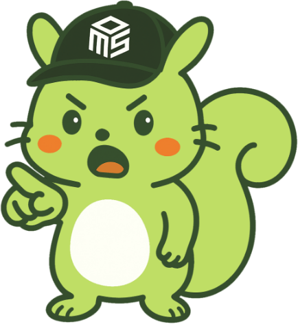 指をさすころがるくん